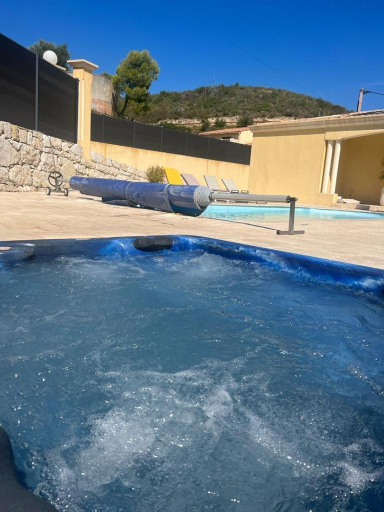 Detente Bas De Villa Jacuzzi, Piscine A 15 Min De Nice Carros Exterior photo